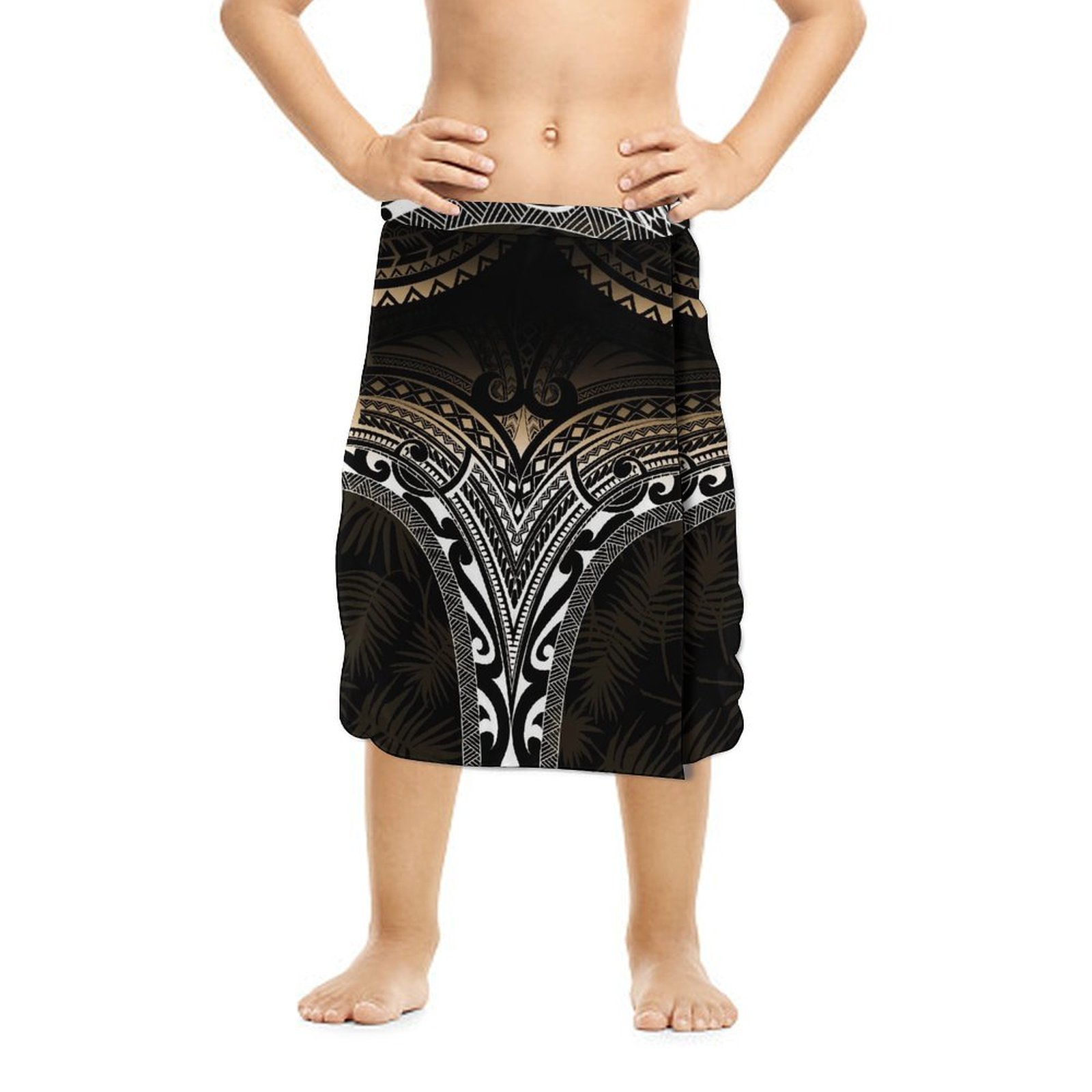 Sarong Men Wrap - Verão 2025 estilo étnico havaiano vestido
