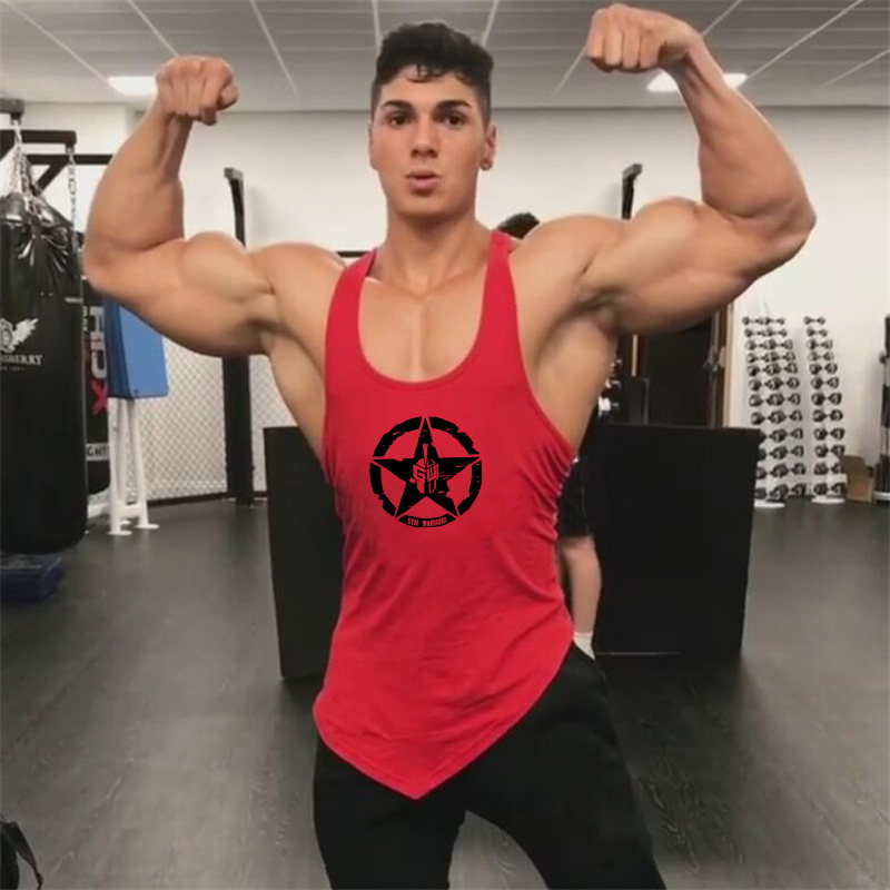 Tank Top Muscle - Ginásio musculação camisas musculares verão sem