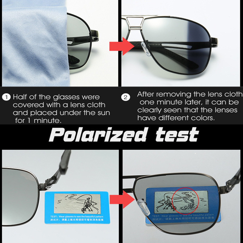 LIOUMO Óculos de sol masculino - Sunglasses Aviator Polarized avaliação e preço